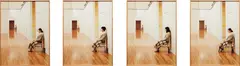 On Kawara: Whole and Parts, 1964-95, Museum of Contemporary Art, Tokyo, January 24 - April 5 by Sharon Lockhart, 1998, chromogenic print, in 4 parts, sold Sep 2017