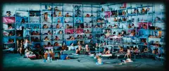 Wang Qingsong, Dormitory, 2005, chromogenic print face-mounted to Plexiglas