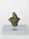 Agnieszka Kurant, Uncertainty Principal, 2008-2012, foam, wood, dried plants and electromagnets, with artist's custom base