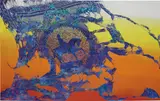 Mark Flood, The General, 2004, acrylic on canvas