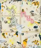 Josh Reames, Mud, 2015, acrylic on canvas