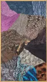 Nina Beier, Portrait Mode, 2011, found garments, in artist's frame