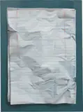 Natan Pernick, Notebook Paper, 2017, oil on canvas