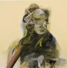 David Kim Whittaker, Pavilion Figure, 2014-2017, oil and acrylic on canvas