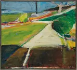 Richard Diebenkorn, Driveway, 1956, oil on canvas