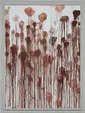 Cy Twombly, Untitled, 2004, acrylic on wooden panel, in artist’s frame