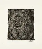 Jasper Johns, 0 through 9, 1979, ink on plastic