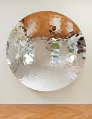 Untitled by Anish Kapoor, 2011, stainless steel, sold Nov 2017