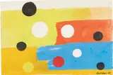 Untitled by Alexander Calder, 1963, gouache and ink on paper, sold Nov 2017