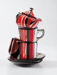 Roy Lichtenstein, Ceramic Sculpture #16, 1965, painted and glazed ceramic