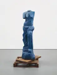 The Zebra (The Blue Version) by Jim Dine, 2010, bronze, sold Nov 2017