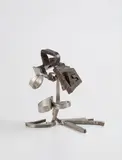 Mark di Suvero, Christreed, 2002, steel and stainless steel, in 2 parts