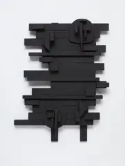 Untitled by Louise Nevelson, 1959, painted wood, sold Nov 2017