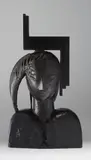 Manolo Valdés, Ivonne II, 2002, bronze with dark green patina