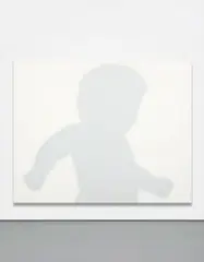 Jirō Takamatsu, Shadow No. 1432, 1997, acrylic on canvas