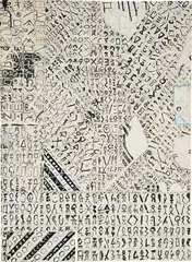 Untitled (9303) by Shuji Mukai, 1993, acrylic on canvas construction on wood, sold Nov 2017