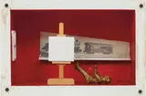 Self-Portrait by Richard Pettibone, 1967, painted wood and assorted objects in wooden and Plexiglas box construction, sold Nov 2017