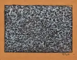 Mark Tobey, White Writing, 1959, gouache on buff paper