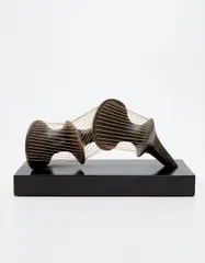 Henry Moore, Stringed Figure, 1939, bronze with brown patina and string