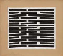 Metaesquema 193 by Hélio Oiticica, 1958, gouache on cardboard, offered Nov 2017