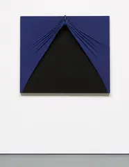 Jorge Eielson, Quipus 30B, 1991, acrylic on burlap