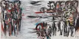 Oswaldo Vigas, Untitled, 1963, oil on canvas