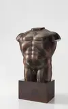 Fernando Botero, Male Torso with Leaf