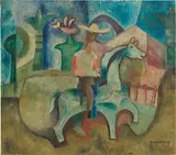 Mario Carreño Morales, Guajiro a caballo