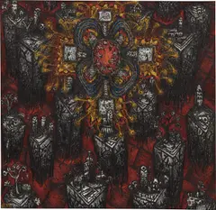 Nicolás Leiva, Un lugar para vivir, 1995, oil on canvas