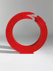 Alexandre Arrechea, Sherry Netherlands (from the 'NOLIMITS' series), 2012 -2013, powder coated aluminum