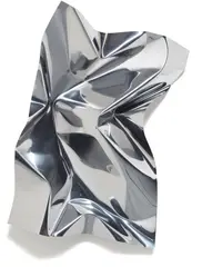 Untitled by Aldo Chaparro, 2015, stainless steel, sold Nov 2017