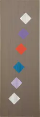 Quadrados by Lothar Charoux, 1973, gouache on paper, mounted on wooden panel, offered Nov 2017
