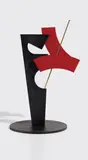 Salvador Corratgé, Forma espacial #2, 2012, painted steel