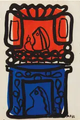 Amelia Peláez, Untitled, 1962, tempera on paper
