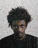 Vik Muniz, Jorge (from the series 'Pictures of Magazines'), 2001, chromogenic print