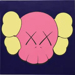 Untitled by Kaws, 1999, acrylic on canvas, sold Sep 2017