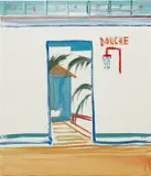 Shinro Ohtake, DOUCHE, 2000, oil on canvas