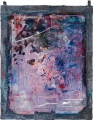 Shinro Ohtake, Small Retina, 1988-1990, mixed media collage on paper