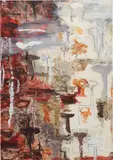 Shinro Ohtake, Phenorama 10, 1992, oil and charcoal on paper