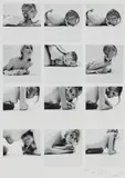 Sam Haskins, Untitled (Contact Sheet for Gill from Five Girls), 1962, archival pigment print