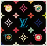 Eye Love Superflat (Blue) by Takashi Murakami, 2003, screenprint in colors, on wove paper, with full margins, sold Sep 2017