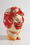 McDonald's System Inc, Ronald McDonald, 1977, painted fiberglass