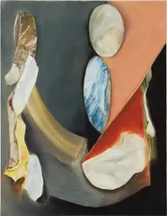Untitled by Lesley Vance, 2012, oil on linen, sold Nov 2017