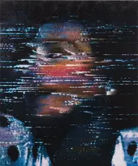 Kon Trubkovich, Out of the black and into the white, 2012, oil on linen