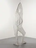 Thomas Houseago, Monument Man, 2007, Tuf-Cal, iron, hemp, graphite and colored pencil