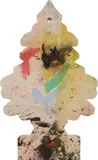 Nate Lowman, I'm Lovin' It, 2012, oil, dirt and alkyd on canvas