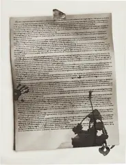Paul Sietsema, Note Drawing, 2007, ink on paper