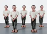 Yue Minjun, Five works: Contemporary Terracotta Warriors Series No. 3