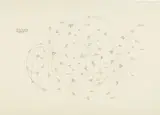 Mark Lombardi, Bill Clinton, the Lippo Group, and Jackson Stephens of Little Rock, Arkansas (3rd version), 1998, colored pencil and graphite on paper