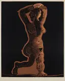 Grand nu de femme (Large Nude Woman) by Pablo Picasso, 1962, Linocut in colours, on Arches paper, with full margins, offered Apr 2017